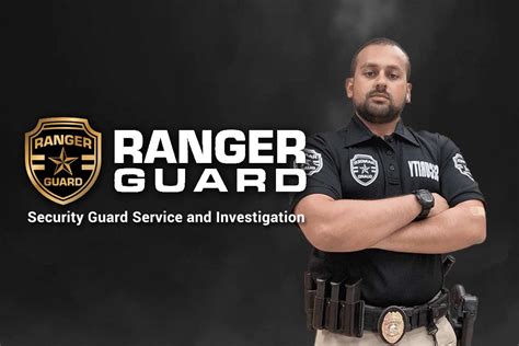 Ranger guard - 1 review. US. Sep 1, 2023. Flexible and willing to teach. Knowledgeable staff that will help and guide you towards your future goals in the security sector. If you're looking to take …